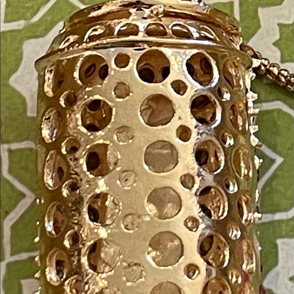 Betsey Johnson Coca-Cola Pendant Necklace | Pink Gold-Tone & Rhinestones | NEW - Picture 6 of 7